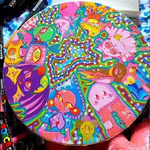 One of a kind painting on canvas